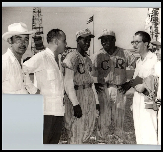 CUBA CUBAN BASEBALL CR DUNCAN & WILSON 1950s ORIG RFM CREDITS VINTAGE PHOTO 552
