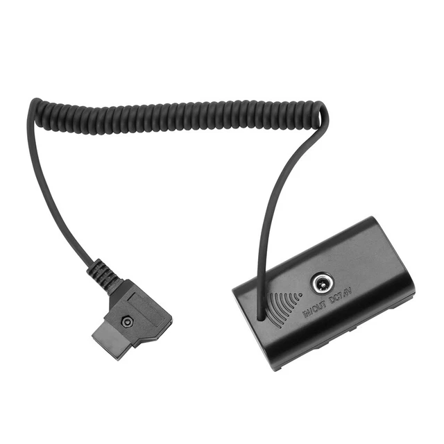 Cavo alimentatore per collegamento D-Tap a batteria fittizia Np-F per Np F550 F570 F770 D7L3