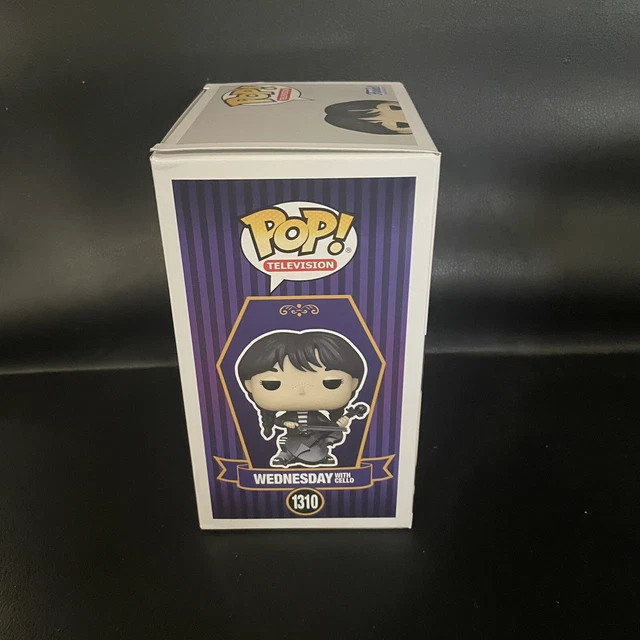 Funko POP! Wednesday 1310# Wednesday Addams with Cello Vinyl Action Figures 2