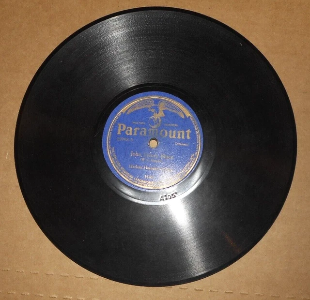 Harlem Harmony Kings - John Henry Blues & Hard Time Blues - Paramount 12003 Harlem Harmony Kings - John Henry Blues & Hard Time Blues - Paramount 12003