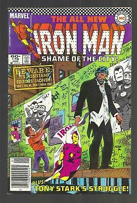 1984 Marvel-The All New Iron Man-#178-Once an Avenger,Always an Avenger-VF
