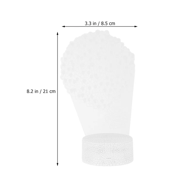 3D TABLE LAMP Bedroom Table Night Light Led Illusion Light Led Table ??