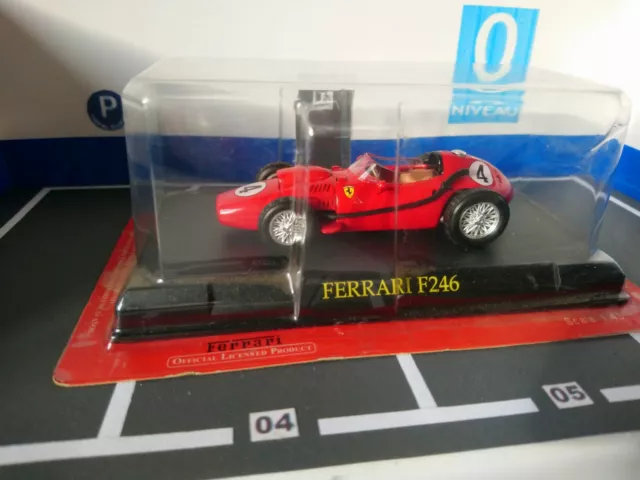 Ferrari F246 formule 1 1/43 collection ferrari fabbri ixo neuf sous blister