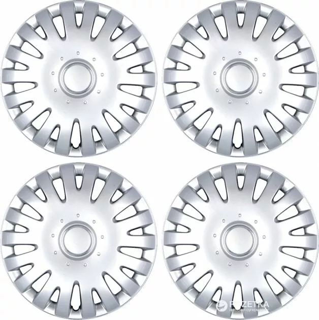 4 X Finiture Ruote Coprimozzo Copriruota Adatti Vauxhall Corsa Astra Zafira 15" R15