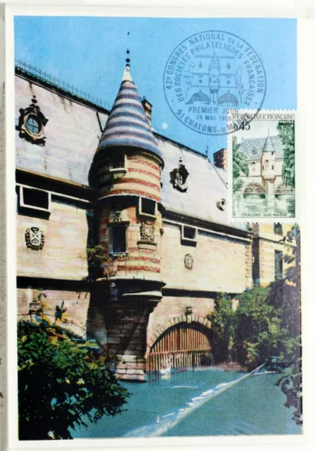 Chalons On Marl Postcard France CPA Card Postal Maximum K214