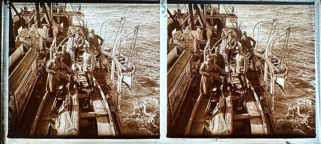 Photo Stéréo Première Guerre Mondiale - Canons Autriche Carpates 1916, Tirage Original