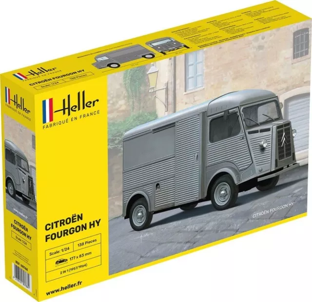 Heller 80768 - 1:24 Citroen Fourgon Hy " Tube " - Neuf