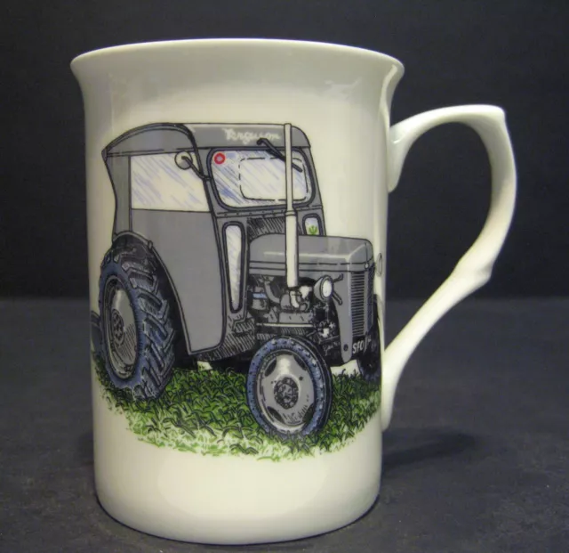 1 Mug Ferguson TE 20 With Cab Tractor Fine Bone China Mug Cup Beaker