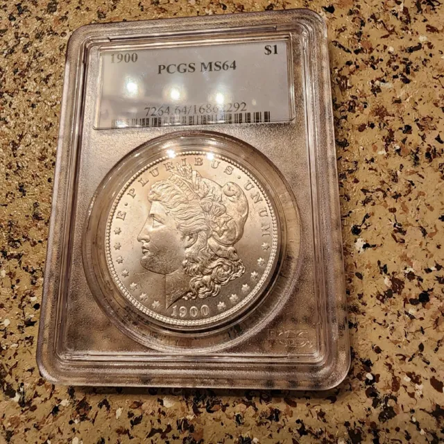 1900 P PCGS MS64 Morgan Silver Dollar $1 US Mint Coin 1900-P PCGS MS-64