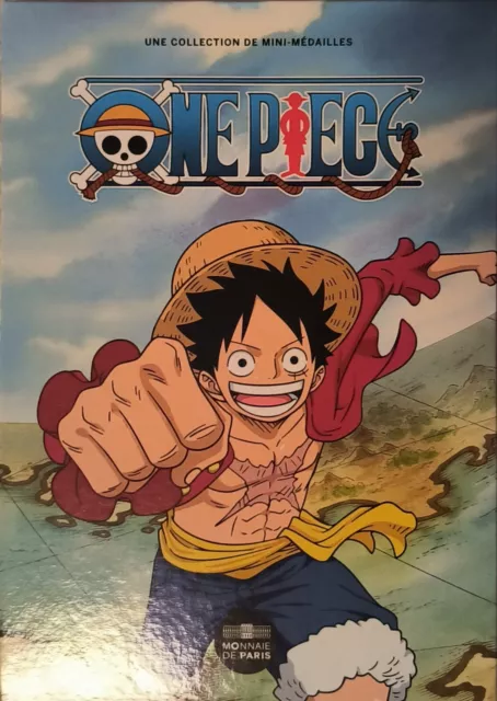 Médaille One Piece Album Complète De La Monnaie De Paris.