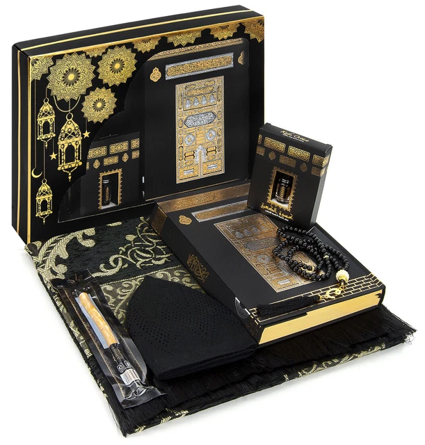 LUXURY ISLAMIC PRAYER Gift Box, Umrah Hajj Gift Set, Muslim Wedding