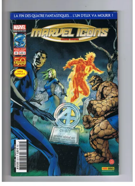 GROS LOT MARVEL ICONS entre 3 et 45 + HORS SERIE 2 4 6 7 9 14 21 22 23 PANINI