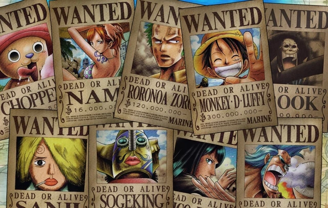 AFFICHE ONE PIECE MANGA SÉRIE TV ANIME AFFICHE 45X32CM Monkey D. Luffy
