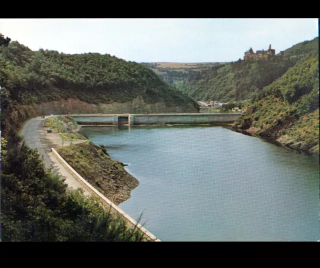 VIANDEN (LUXEMBOURG) CHATEAU & BARRAGE de LA LOHMUHLE animé