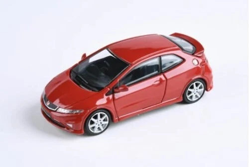 PA-65391 PARA64 1:64 Honda Civic FN2 Type R Milano Red RHD model car