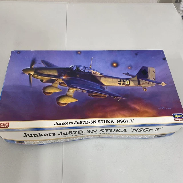 Hasegawa Hawa 1/48 Ju87D-3N Stuka 2nd Night Ground Attack Squadron No.1625