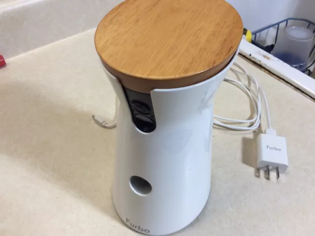 FURBO Dog Treat Tossing Dispenser  HD WIFI Pet Camera 2 Way Audio FURBO2T