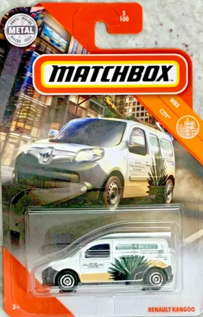 Matchbox 2020 MBX City Renault Kangoo #GKK36 1:64 Scale Diecast