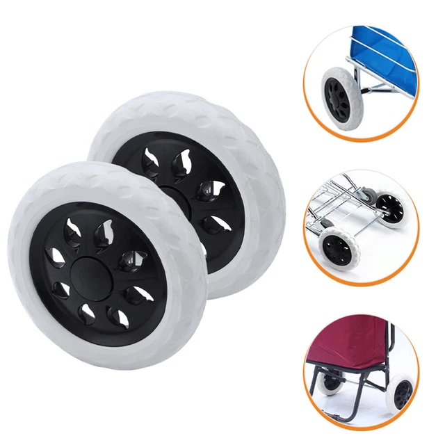 2 Pcs Rotella Del Carrello Della Spesa Ruote Per Mobili Pesante
