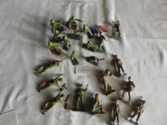 LOT DE 10 soldats Starlux+ brancard EUR 25,00 - PicClick FR