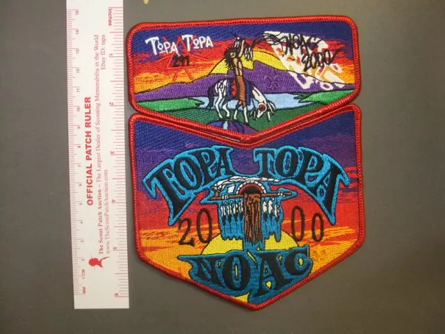 Boy Scout OA Topa Topa Lodge 291 2000 NOAC Set 1793CC