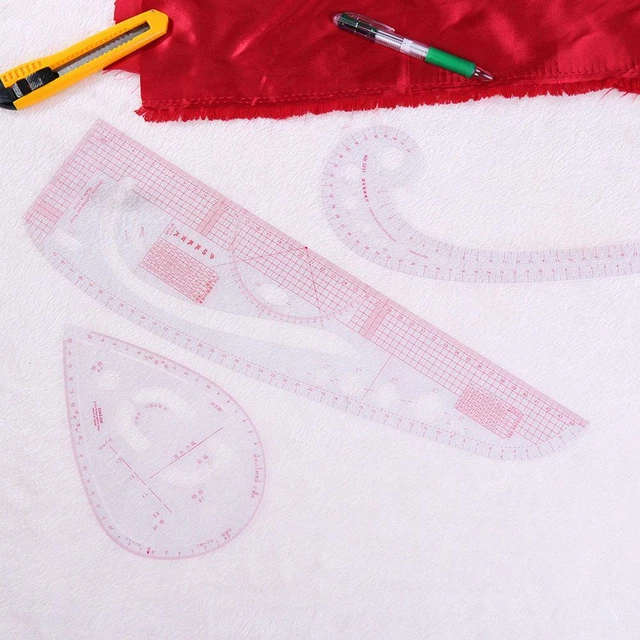 6pcs/Set DIY Multifunktions Quilting Naht nähen Patchwork Zeichnung Herrscher 2