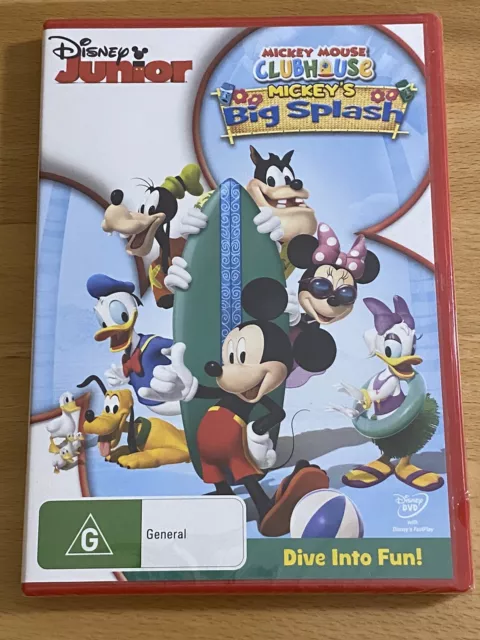 Disney Junior SPACE ADVENTURE Kid's Animated DVD (R4) Mickey Mouse Clubhouse