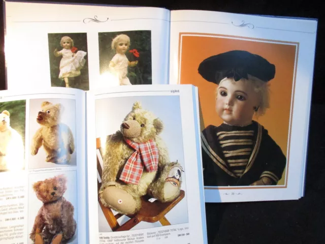 zwei wunderschöne Bücher, "Zauberhafte alte Puppen" und Teddybären von Koskinen 2