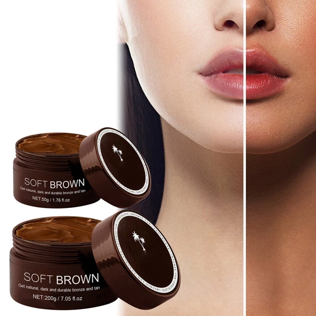 Help Black Summer Seaside Help Tan Body Self Tanning Dark Brown Bronzer