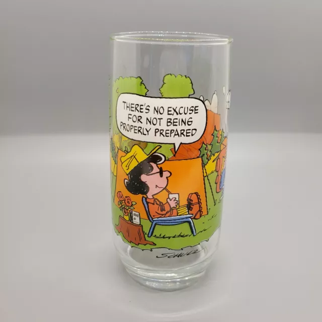 McDonalds Camp Snoopy Collection "There's No Excuse For Not Being..." - New