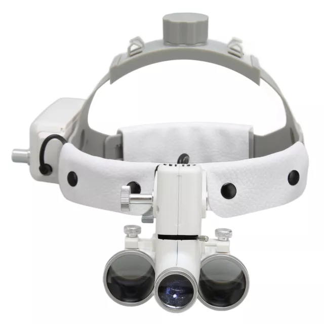 Loupe dentaire loupes loupe chirurgicale 2.5x/3.5x loupe binoculaire de  grossissement avec des lumières led lampe d'opération médicale loupe