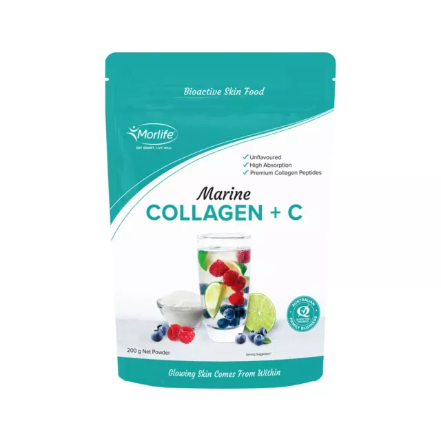 Morlife Marine Collagen + C 200g