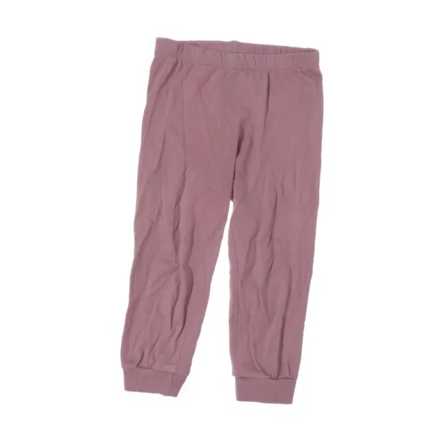 H&M, Leggings, Größe: 92, Pink, Baumwolle, Einfarbig, Mädchen