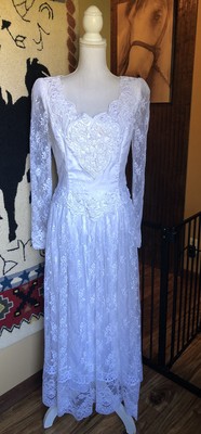 Vintage Jessica McClintock Lace Dream Dress. Theater Costume Size 8