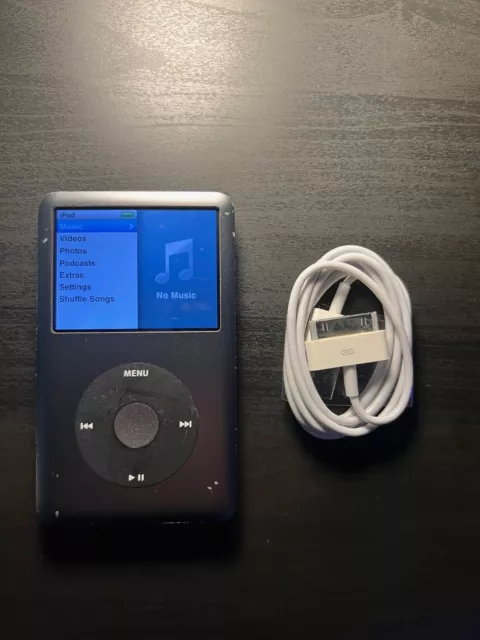 iPod Classic 7th Gen 160GB Grey Great Condition, Great HDD, Battery, New Cable!