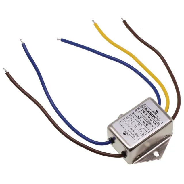 Purificateur audio fiable filtre secteur ligne EMI CW1B L 3A/6A/10A pour automat