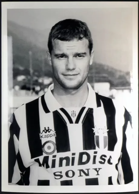 Vintage Press Photo Gianluca Pessotto Juventus 1995 FT 2404 - print 24x18 CM