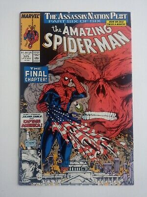 Marvel Comics THE AMAZING SPIDERMAN #325 NOV 1989 - Todd McFarlane Art - VF/NM