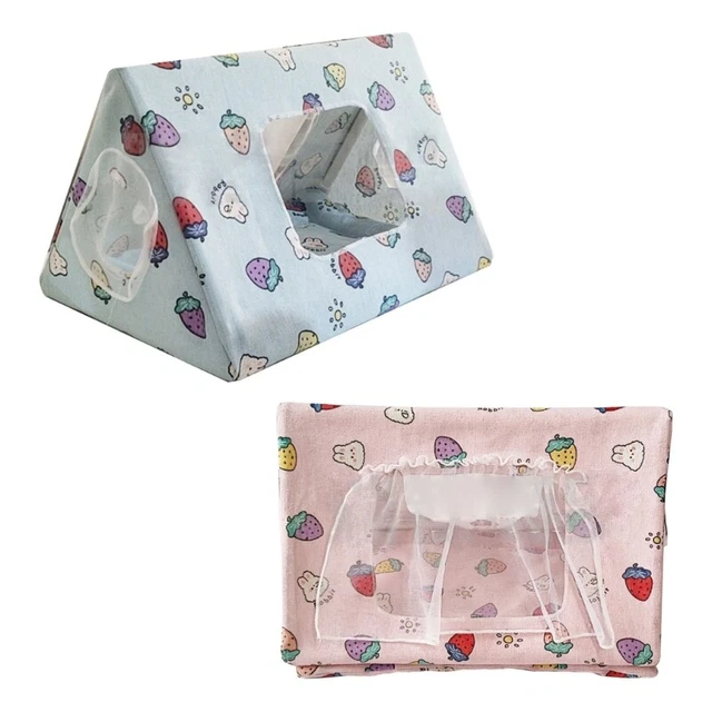 Pet Habitats Décor Hideout Tent Chinchilla Playhouse Tent Small Pet Corner House