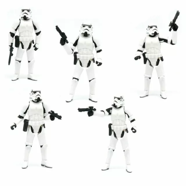 5Pcs Star Wars Stormtrooper OTC Trilogy 3.75" Action Figure Toy Xmas Gifts Kids