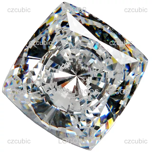 Cubic Zirconia Super Excellent Quality Loose Cushion Shape Clear Cz Usa Shipper 2