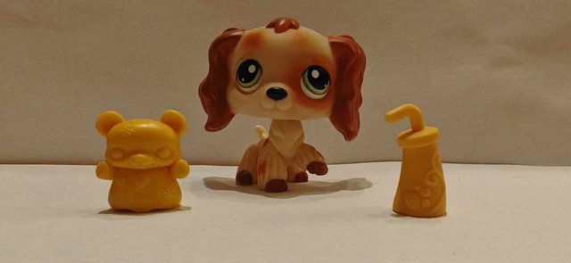 Figurine LPS Littlest PetShop Puzzle Variante Originale - Chien Colley Authentique HASBRO