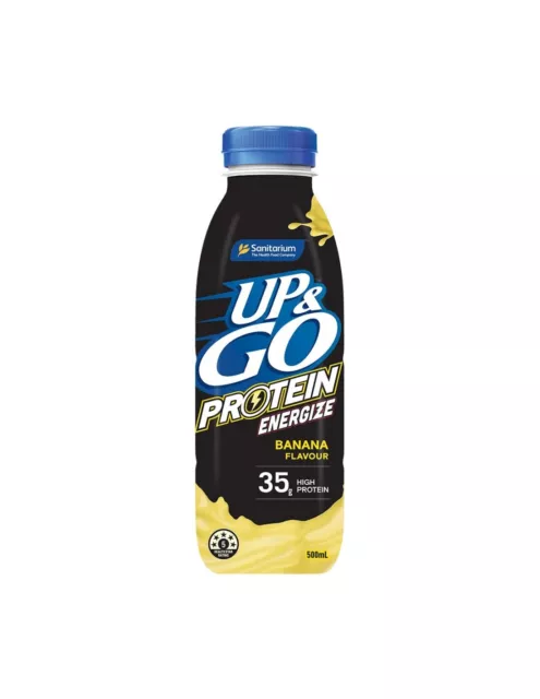 Up & Go Protein Energize Banana 500ml x 12