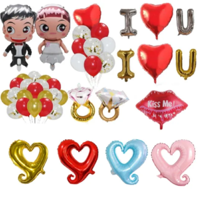 Valentines Day Balloons Decorations Gifts Surprise Engagement Wedding Party UK