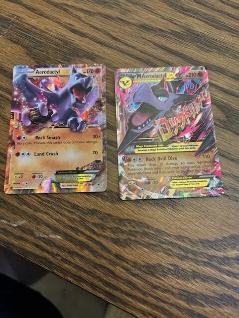  Pokemon - Mega-Aerodactyl-EX (XY98) - XY Black Star Promos -  Holo : Toys & Games