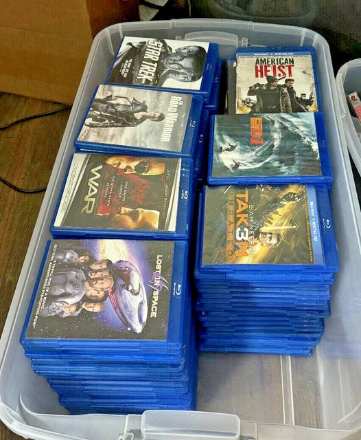 Large Blu-ray Collection (200+) - Special Editions, Steelcase, Combo movies