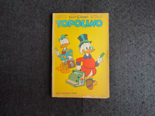 TOPOLINO LIBRETTO Nr. 203 Ed. Mondadori 1959 ***