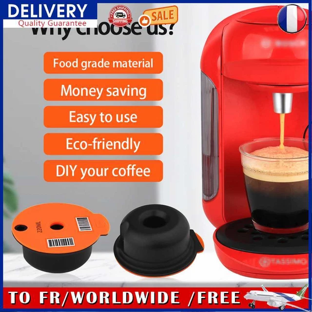 Coffee Capsule Pods Reusable Refillable Filter Cup for Xmas Valentines Day Gifts