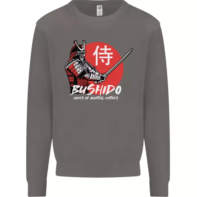 Felpa maglione Bushido Samurai Warrior Sword Ronin MMA Sword 5
