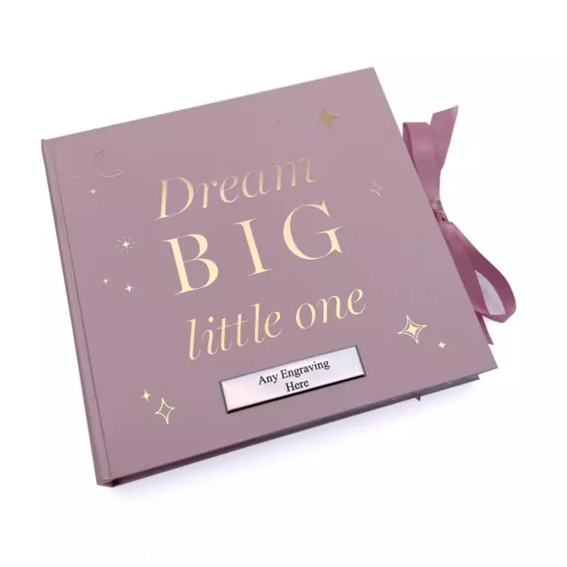 Album fotografico personalizzato bambina rosa sogno grande BM203-P